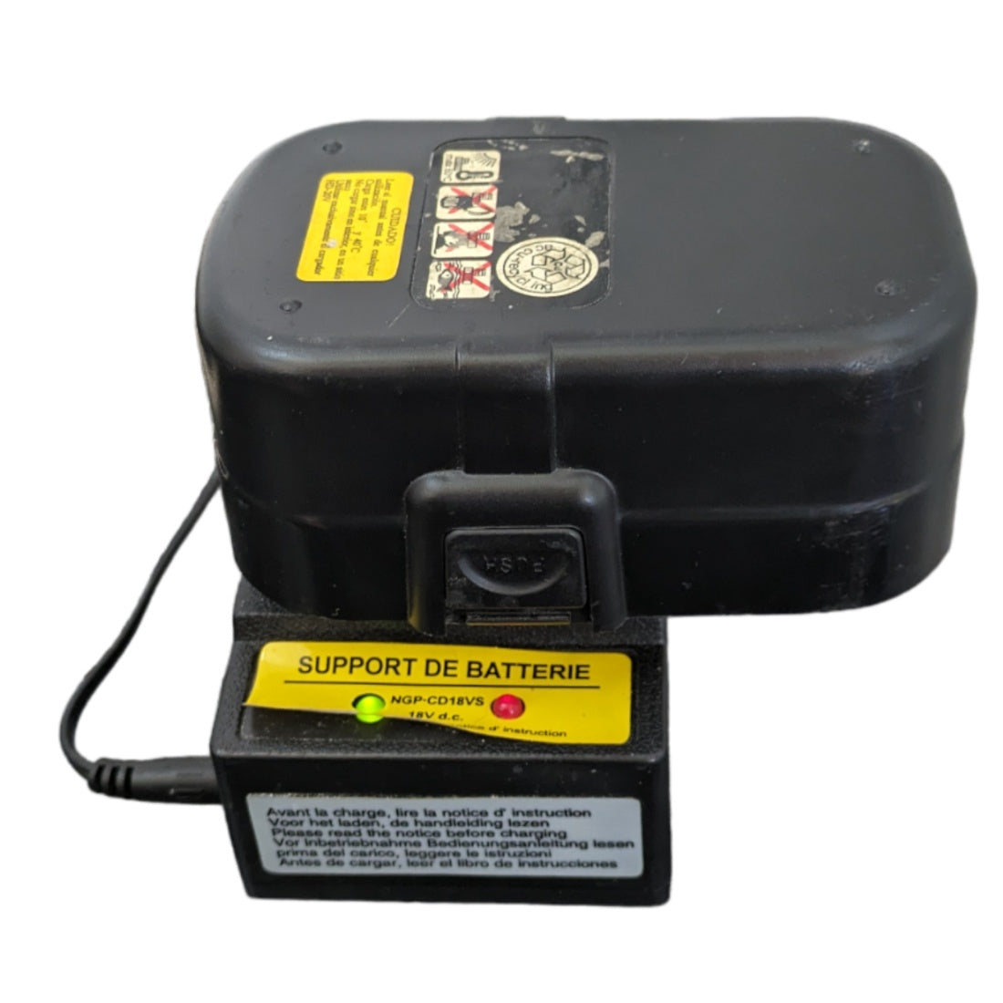 Taladro con baterías