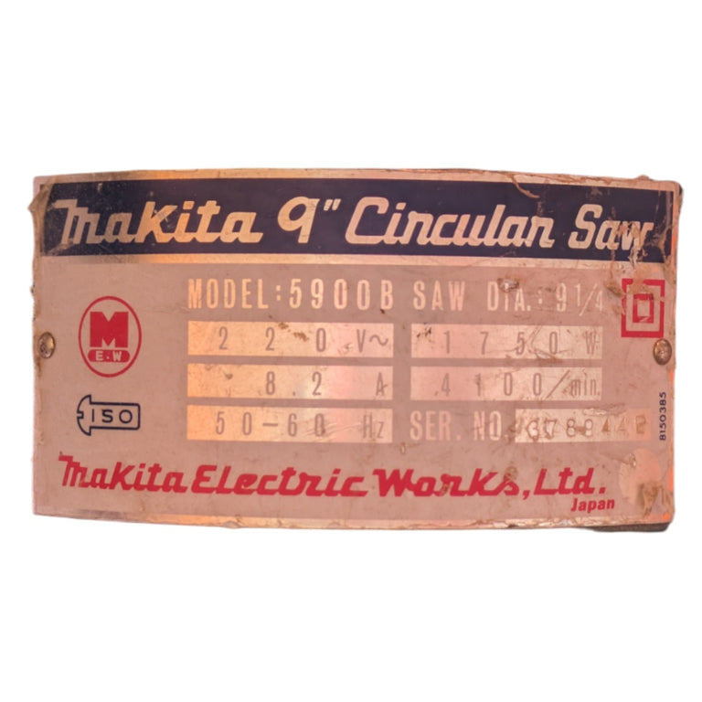 Sierra circular Makita 5900B