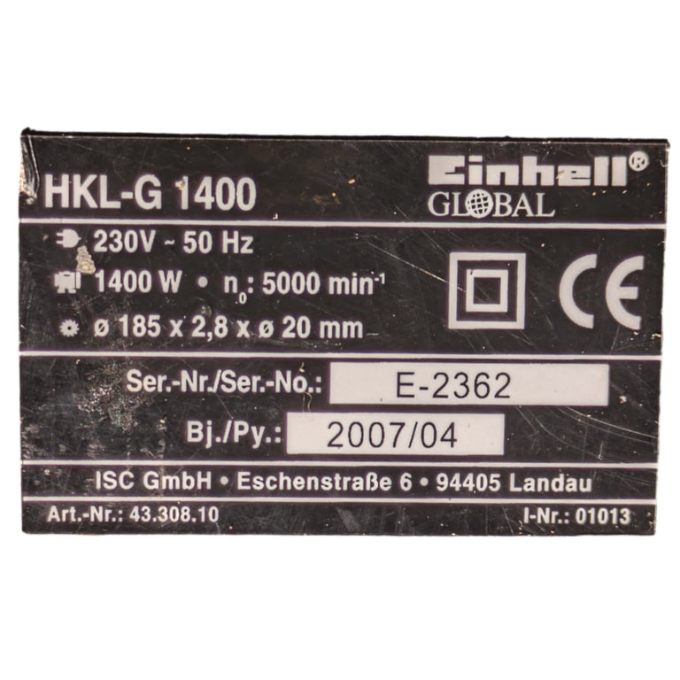 SIERRA CIRCULAR EINHELL