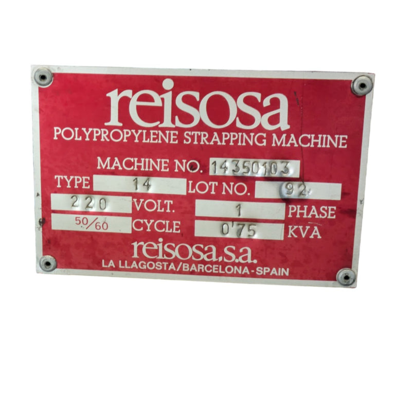 Máquina Flejadora Semiautomática Reisosa