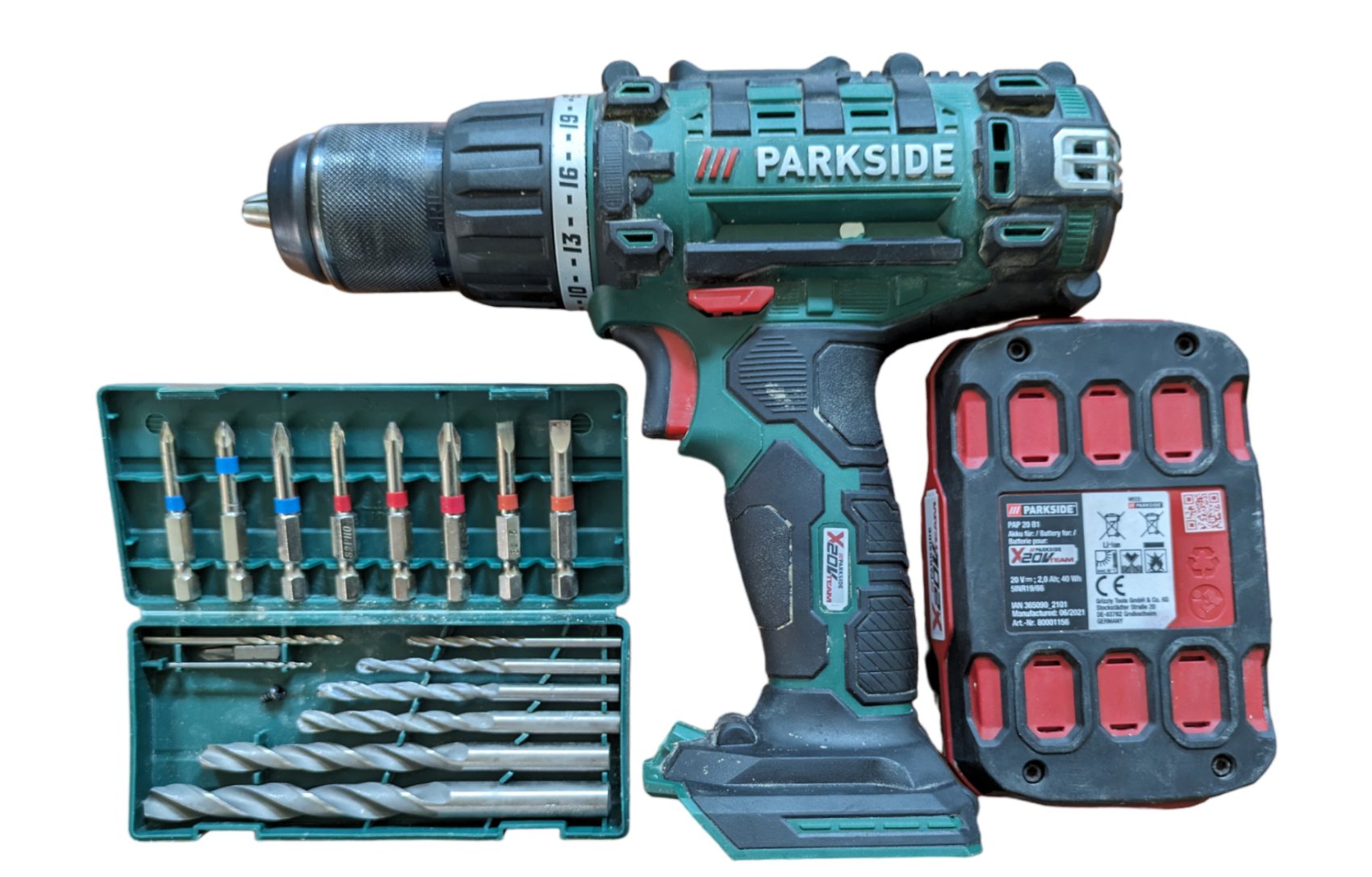Taladro PARKSIDE PABS 20-Li E6