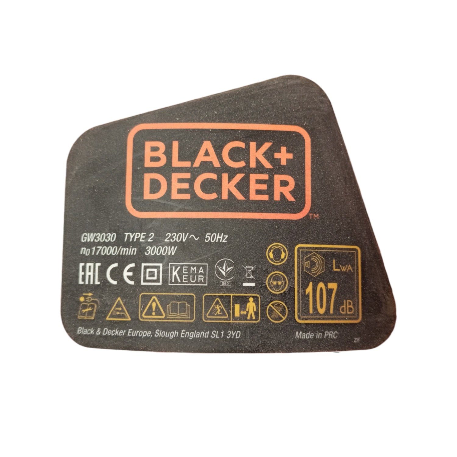 Aspirador/soplador BLACK & DECKER GW3030