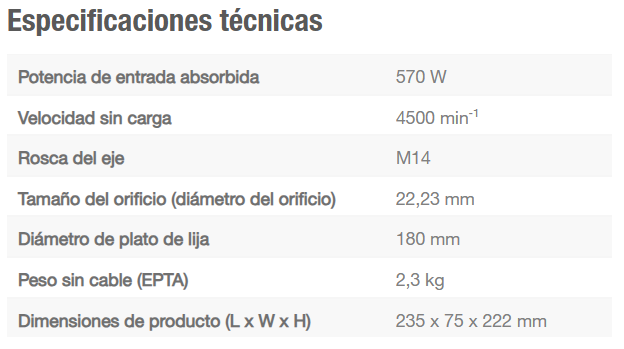 Lijadora de disco